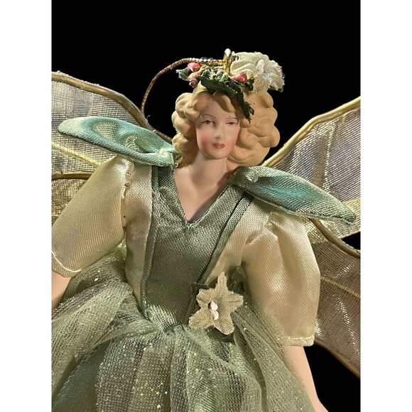 2000 Avon Gift Collection Enchanted Fairy Caucasian Christmas Tree Ornament VTG - Picture 3 of 6